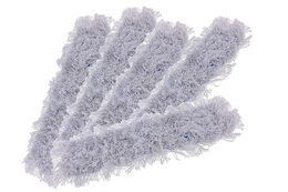 AGILE nakładka do mopa FRĘDZLE biała - 5 sztuk